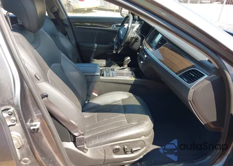 2015 Hyundai Genesis 3.8 from USA, damaged, VIN KMHGN4JE8FU075379